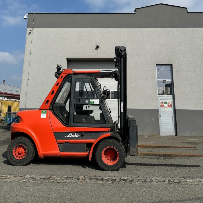 Čelní vysokozdvižný vozík Linde H80D/900 - Image 2